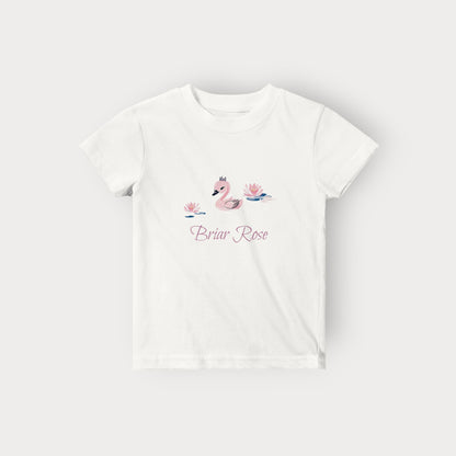 Personalisable Swan Classic T-Shirt - White