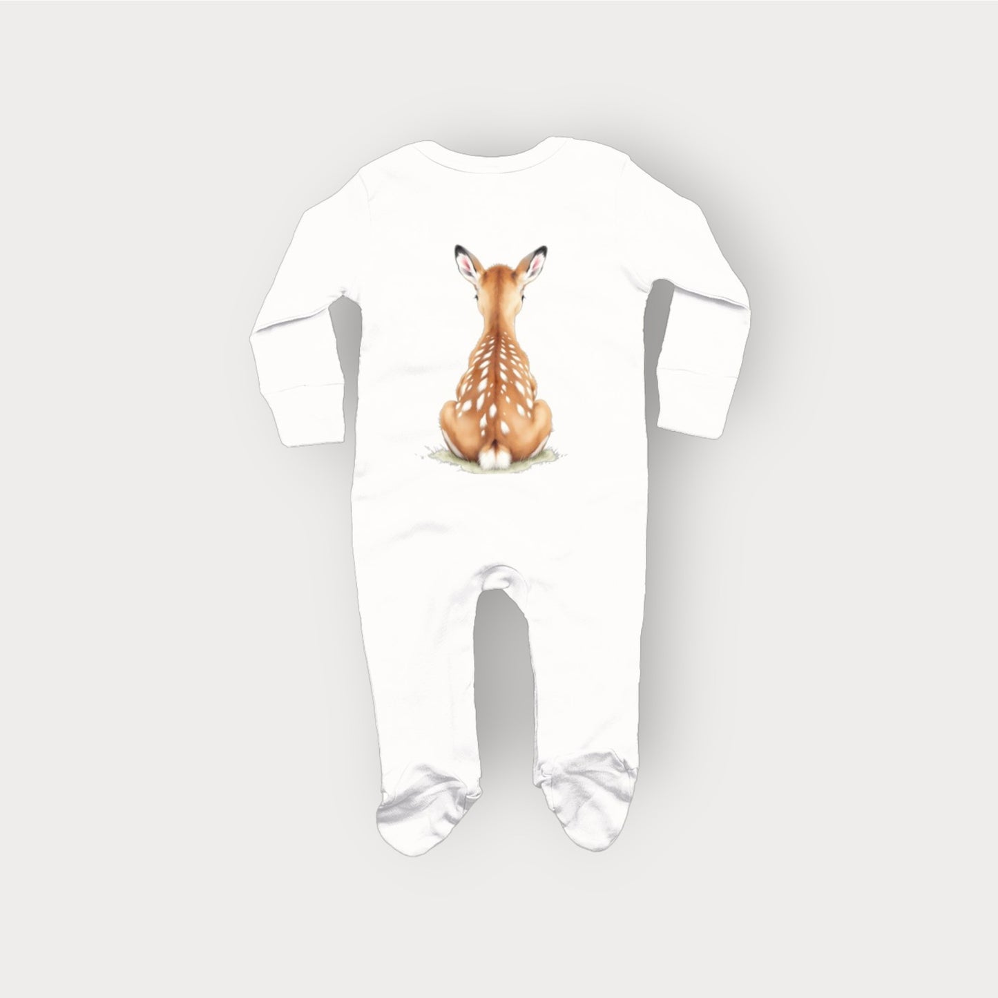 Watercolour Bambi Sleepsuit