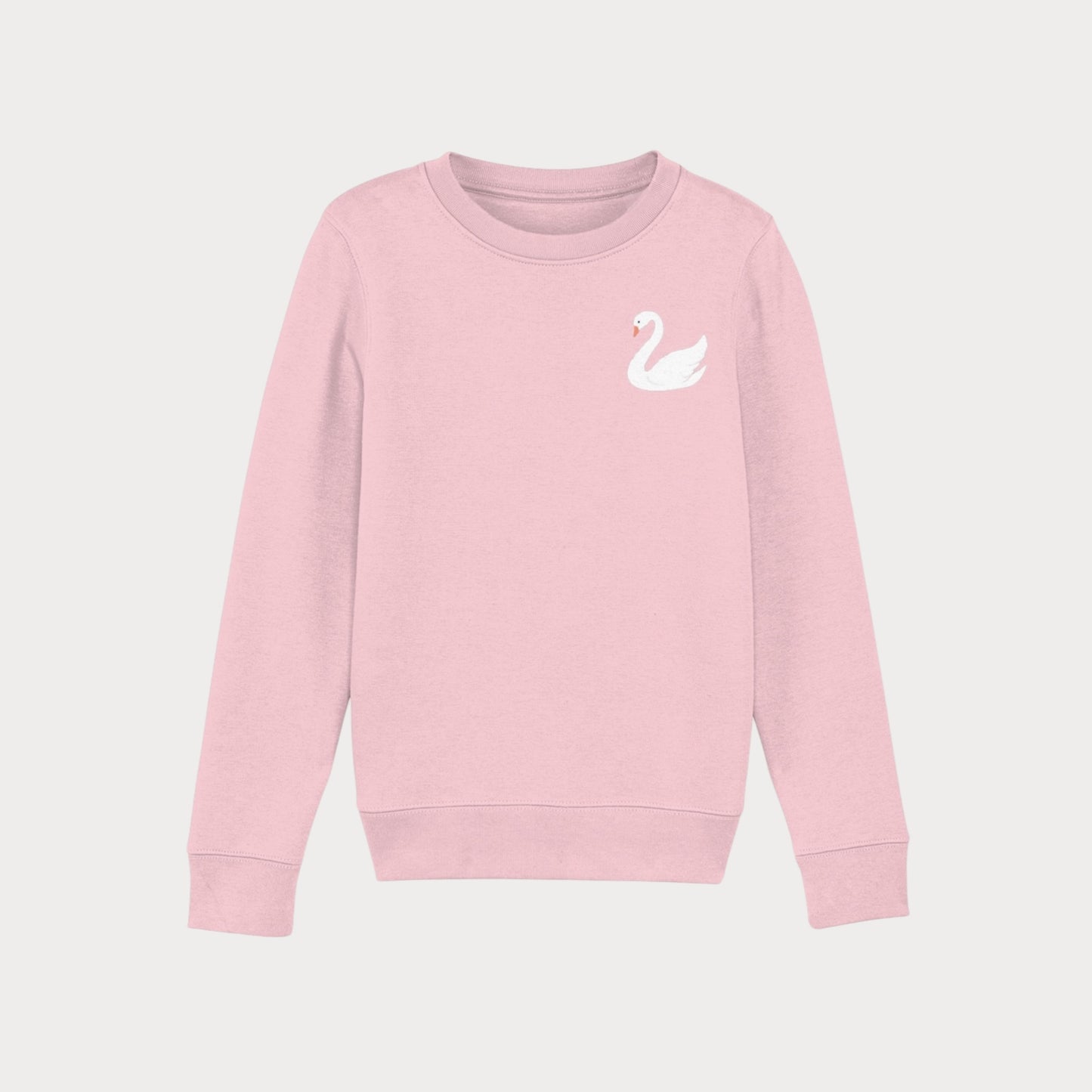 BRIARBOWES White Swan Print - Children's Sweatshirt