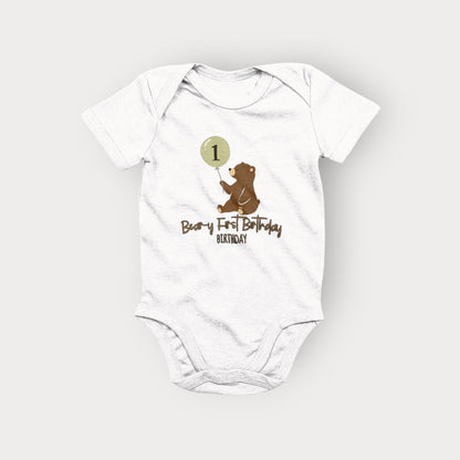 BEARY FIRST BIRTHDAY Vest