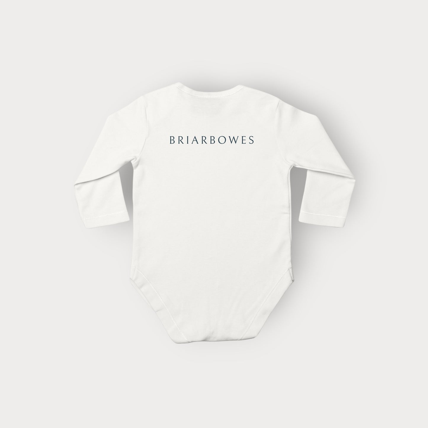 BriarBowes Long Sleeve Baby Onesie – Made with Love