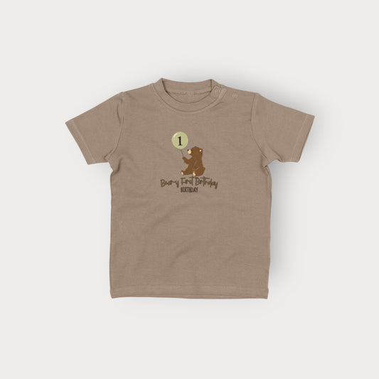 BEARY First Birthday Tee