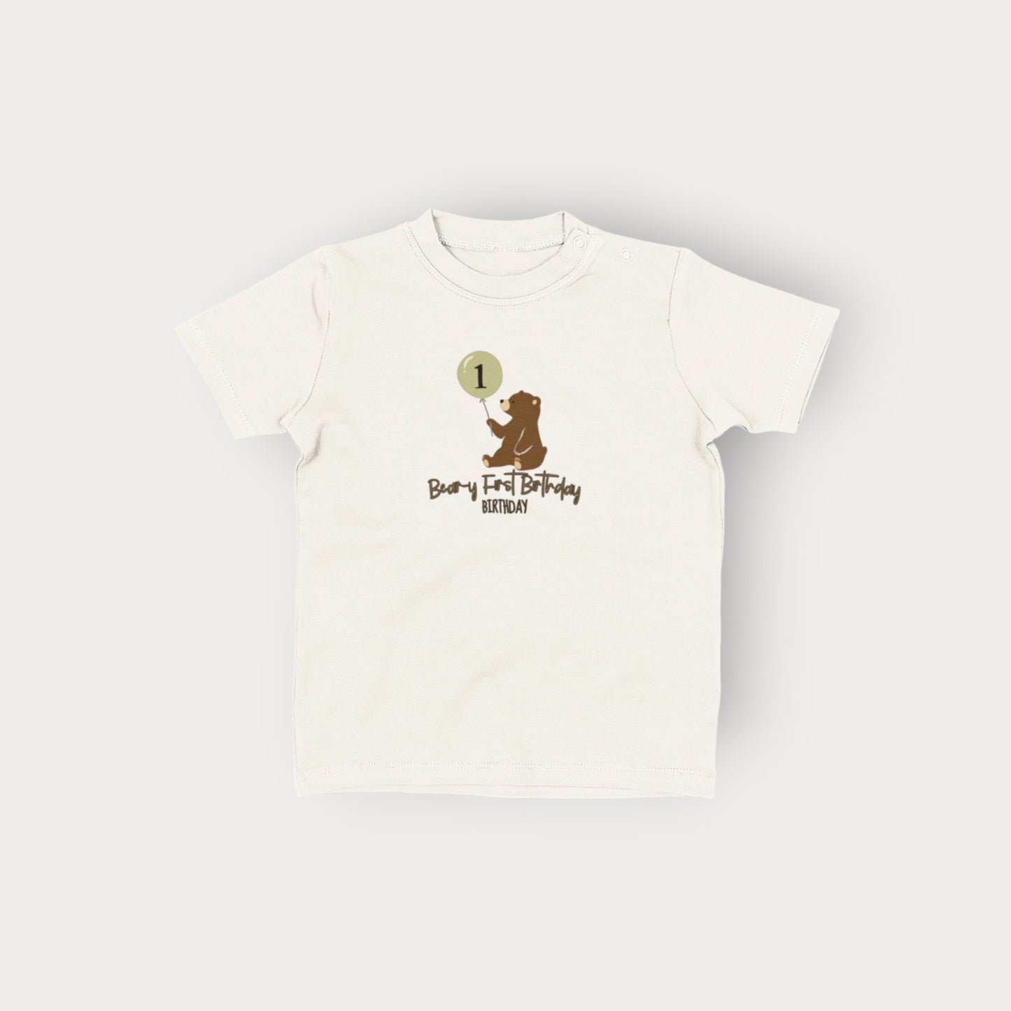 BEARY First Birthday Tee