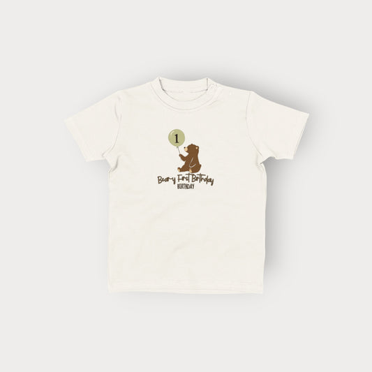 BEARY First Birthday Tee